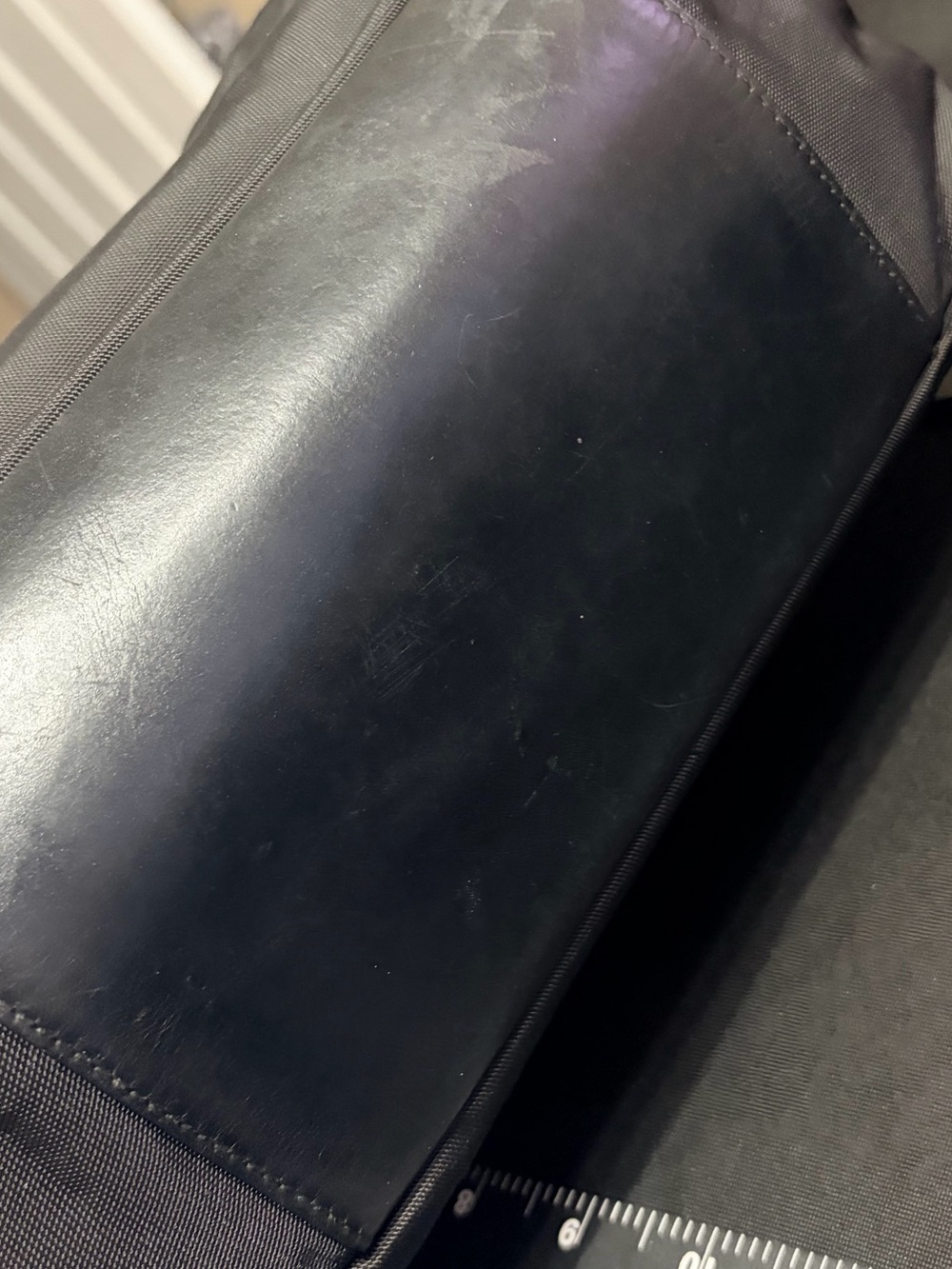 Gucci Diana Cloth & Leather Bamboo Black Women's Bag Excellent Condition - Picture 13 of 13